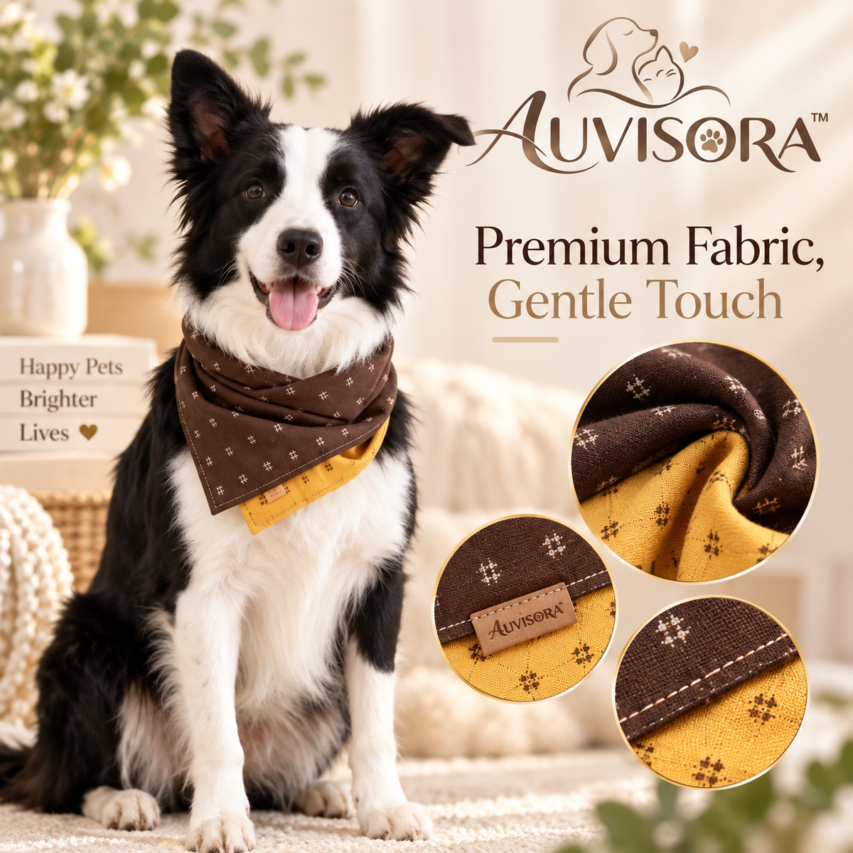 𝑨𝑼𝑽𝑰𝑺𝑶𝑹𝑨™ DryMax Pro Pet Bath Towel
