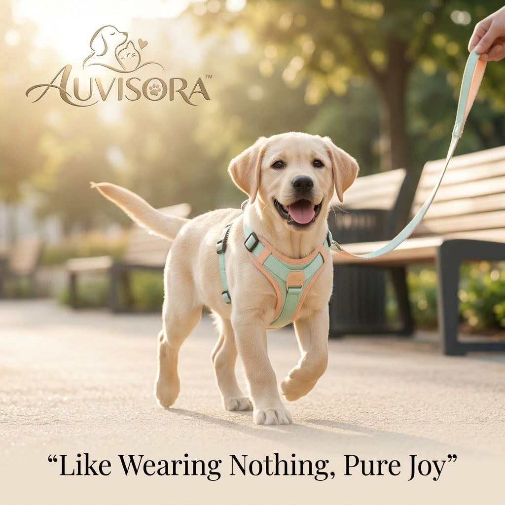 𝑨𝑼𝑽𝑰𝑺𝑶𝑹𝑨™ BreezeMesh Comfort Pet Harness