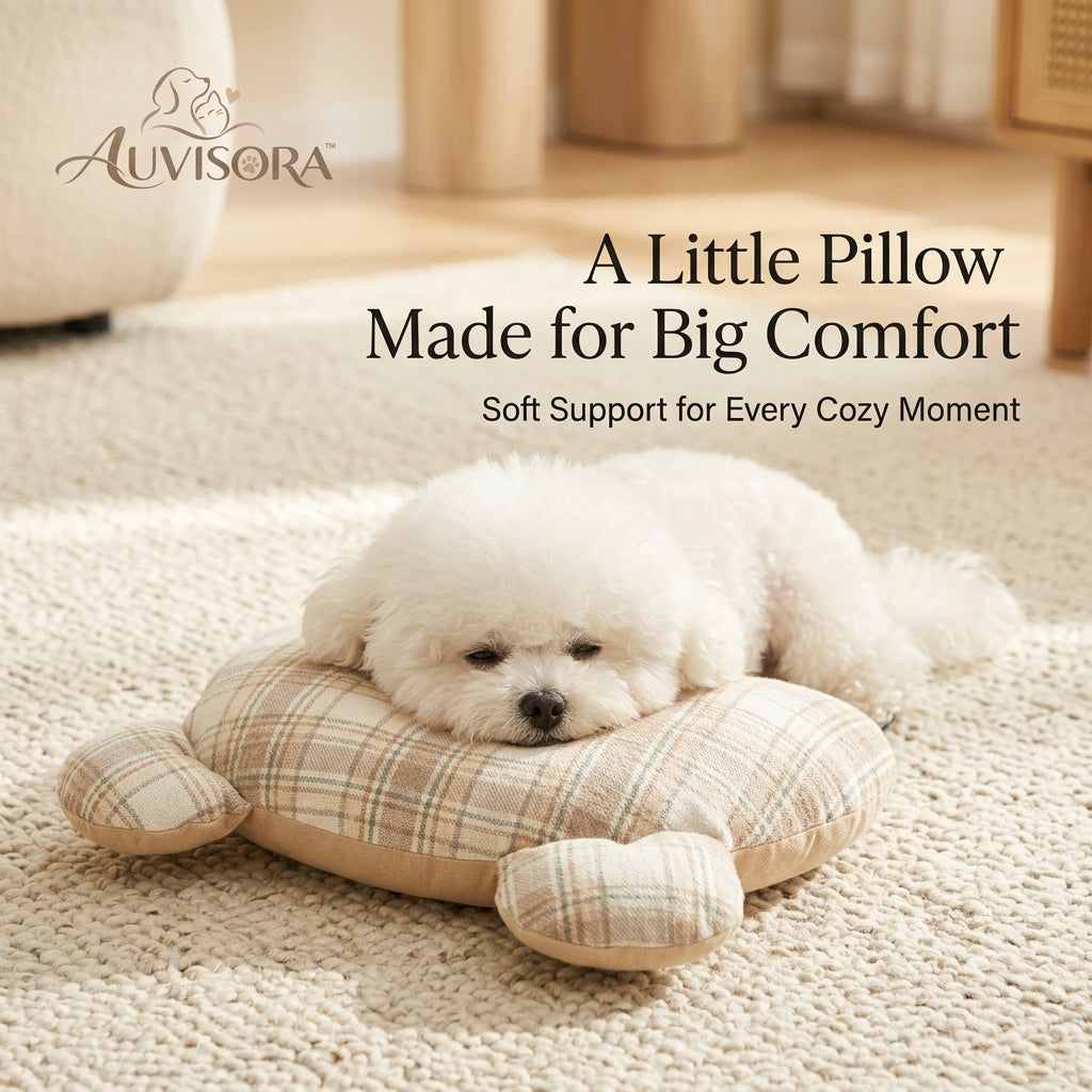 𝑨𝑼𝑽𝑰𝑺𝑶𝑹𝑨™ SnuggleBear Pet Headrest Pillow